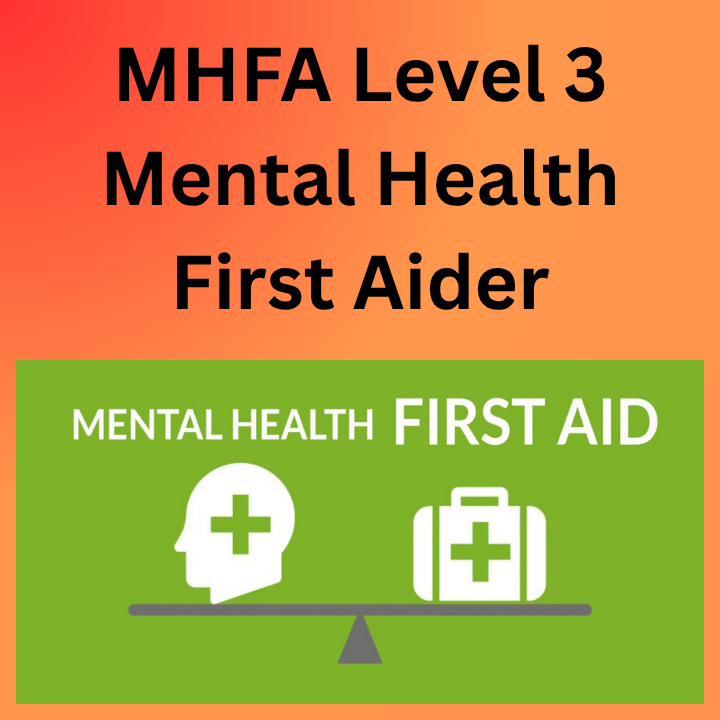 Mental Health First Aid - MHFA Level 3 course. 2 days